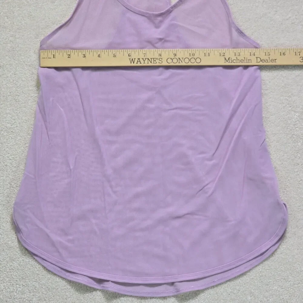 Lululemon Tank Top Women’s Size 4 Light Purple Racerback